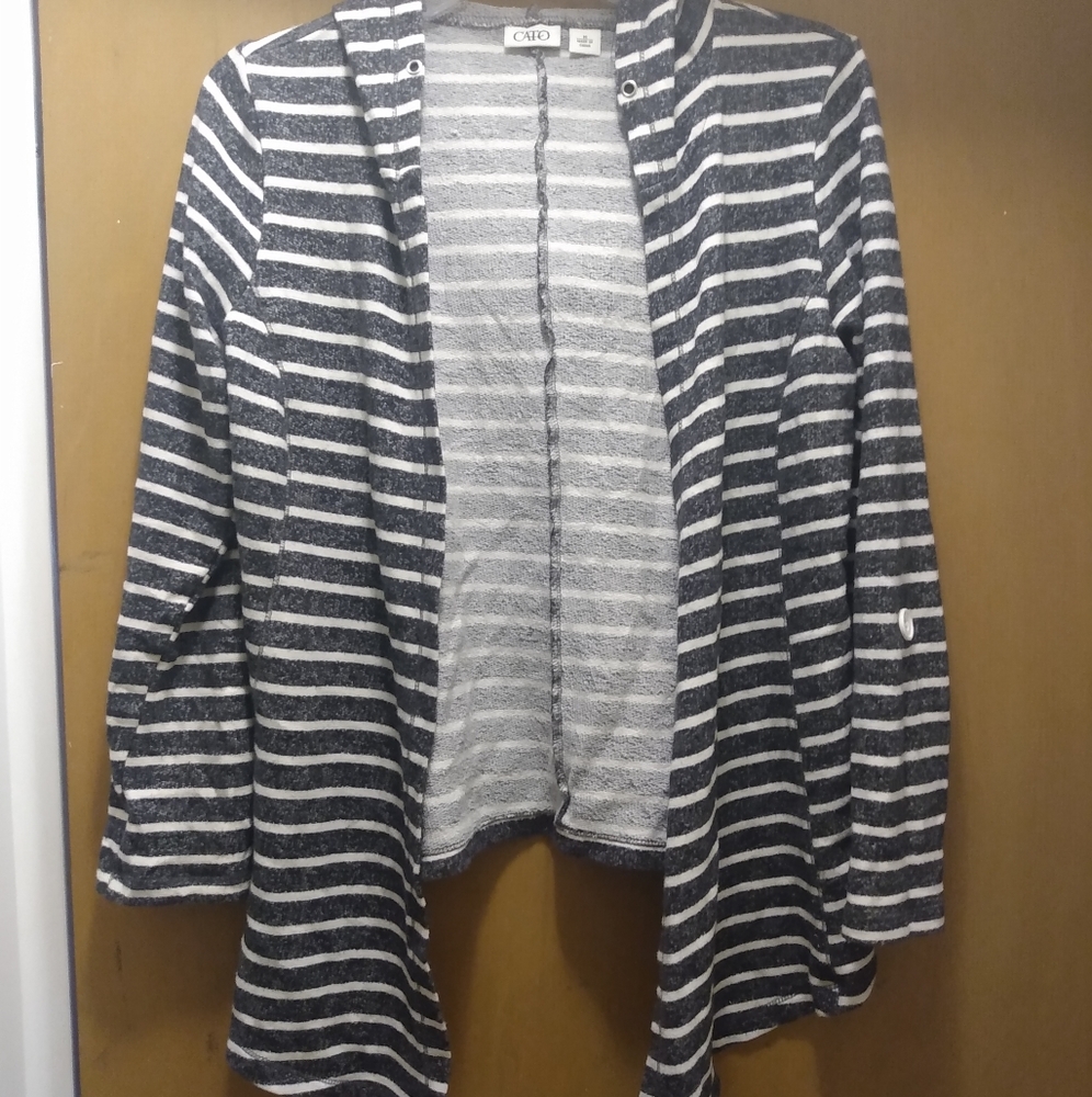 Striped cardigan